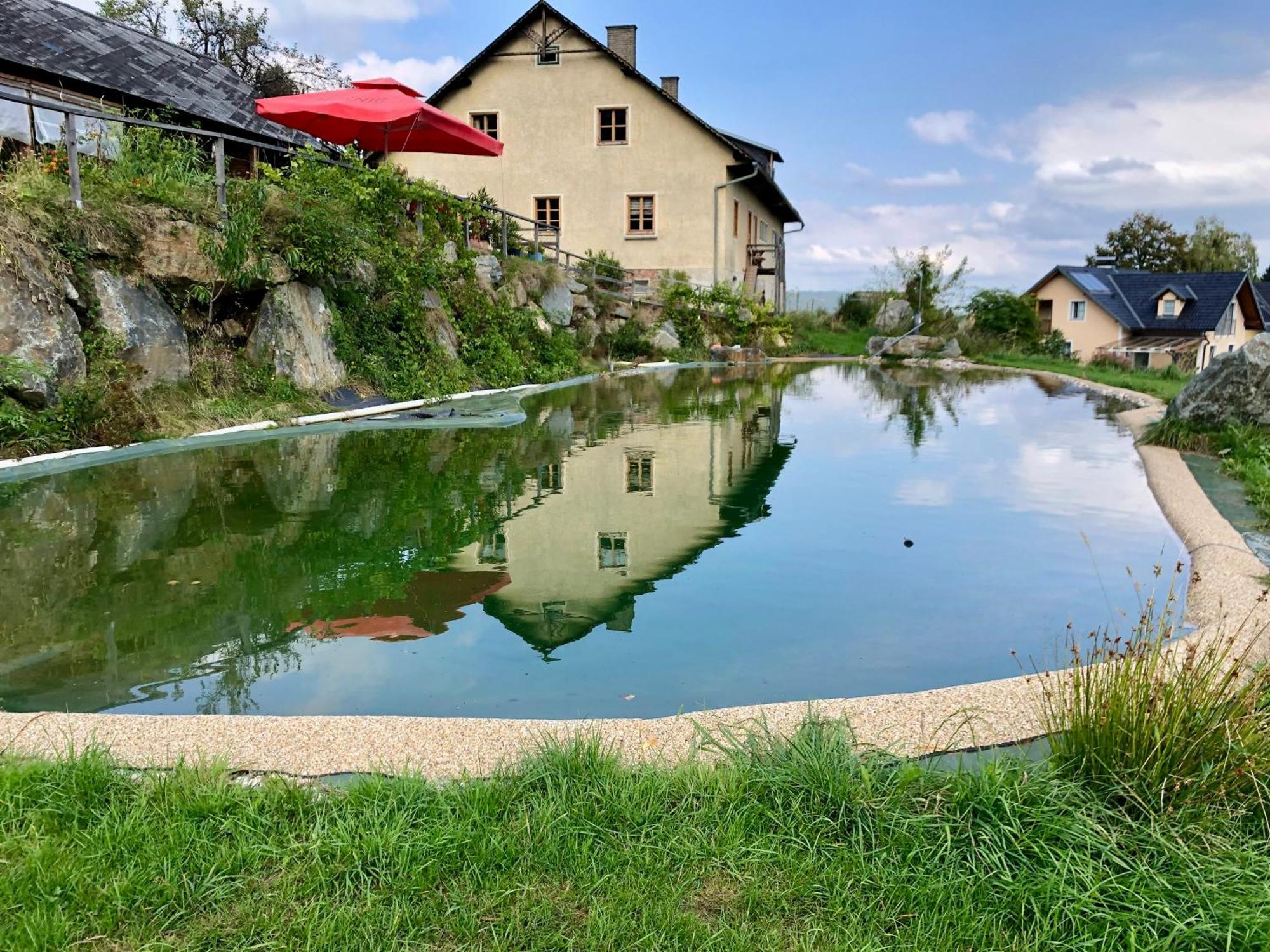 Mauthnerhube Uebernachten Mit Aussicht Apartment Sankt Oswald ob Eibiswald Екстериор снимка